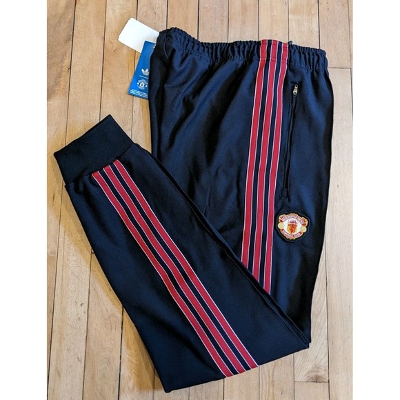 Adidas Manchester United Terrace Icon‎ Track Pants JF0359 Size Medium